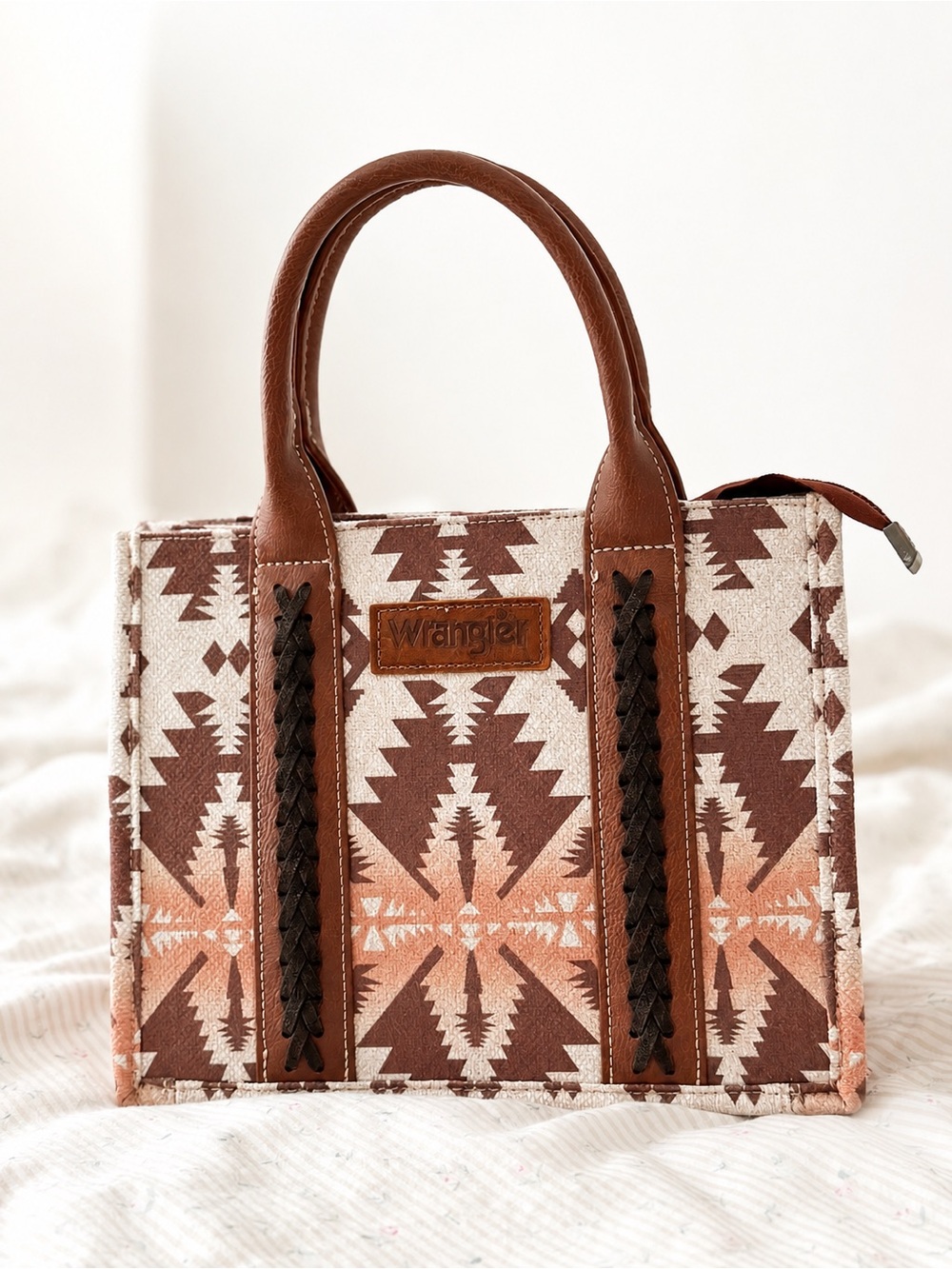 Wrangler Callie Aztec small tote